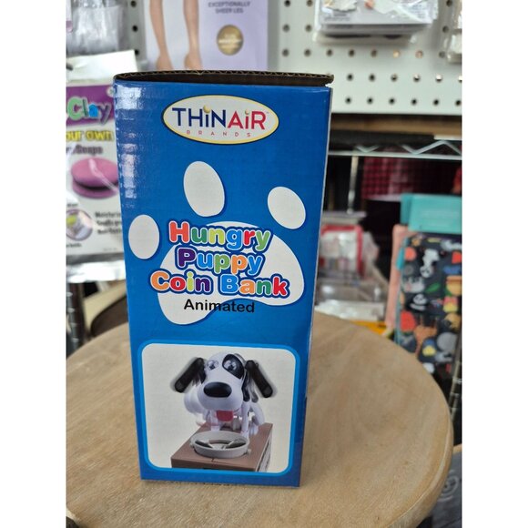 Animated Hungry Puppy Coin Bank For Kids Ages 3+  ThinAir Brands - Picture 5 of 5
